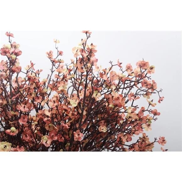 Babys Breath Silk Artificial Flowers 6 Bundle European Fake Flowers Decorations - Picture 5 of 6